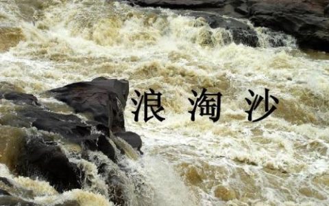 浪淘沙把酒祝东风赏析（把酒祝东风且共从容寓意）