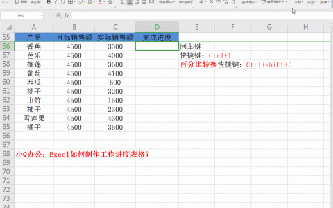 各项目进度表怎么做（用excel做工程进度表流程）